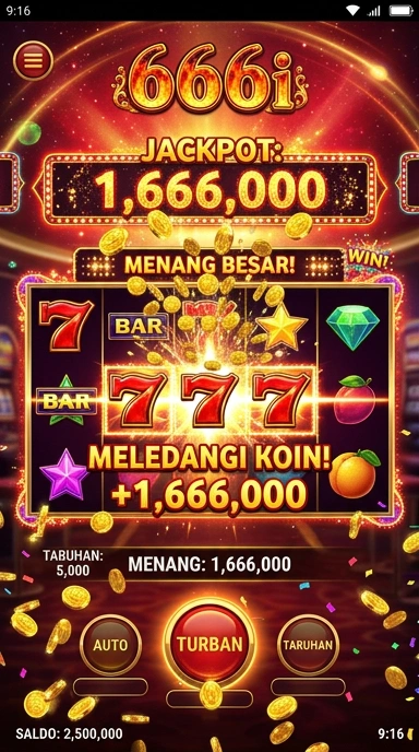 Tampilan antarmuka 666i yang user-friendly.